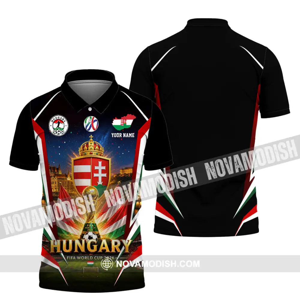 Unisex Shirt - Custom Hungary World Cup 2026 Shirt - Polo Shirt / S - T-shirt