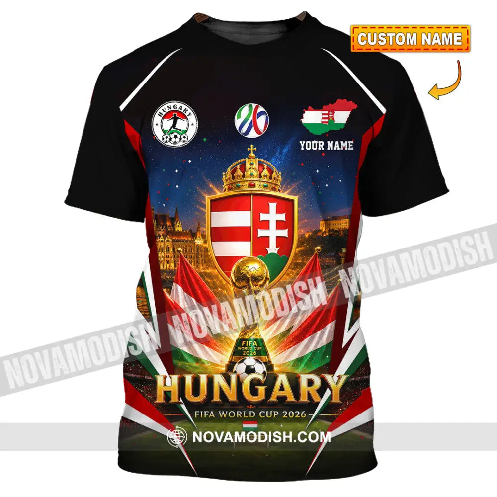 Unisex Shirt - Custom Hungary World Cup 2026 Shirt - T-shirt