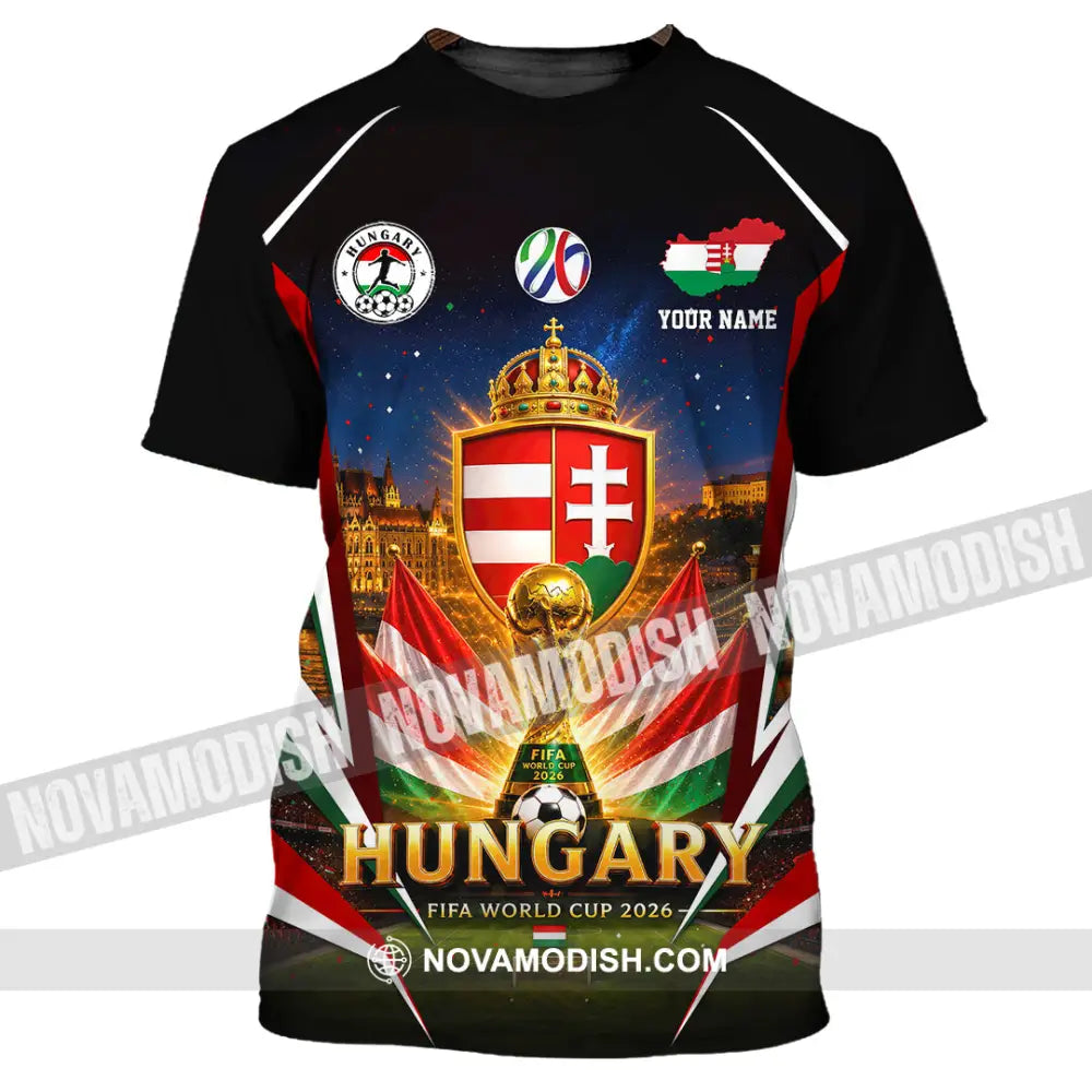 Unisex Shirt - Custom Hungary World Cup 2026 Shirt - T-Shirt / S - T-shirt