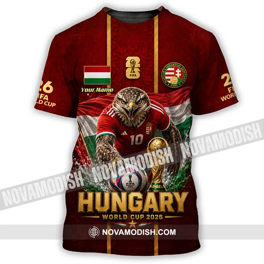 Unisex Shirt - Custom Hungary World Cup 2026 Shirt - T-Shirt / S - T-shirt