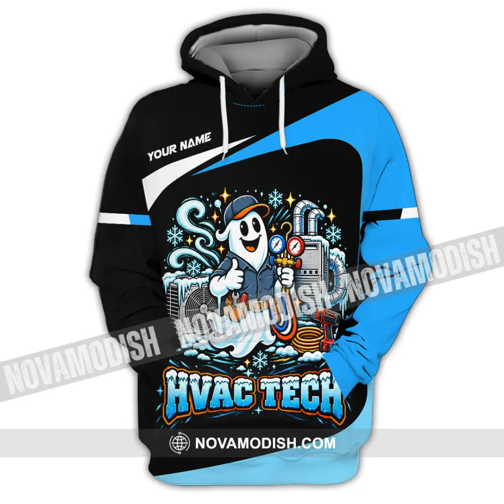 Unisex Shirt - Custom HVAC Tech Shirt - Hoodie / S - T-shirt