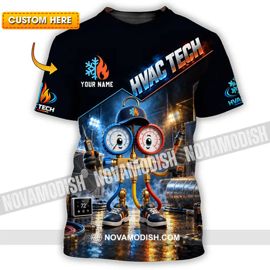 Unisex Shirt - Custom HVAC Tech Shirt - T-shirt
