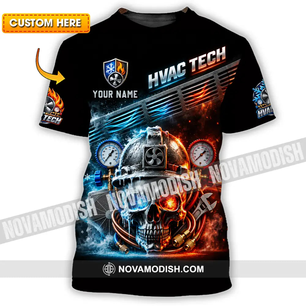 Unisex Shirt - Custom HVAC Tech Shirt - T-shirt