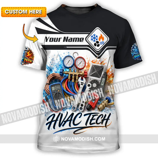 Unisex Shirt - Custom Hvac Tech Shirt - T-shirt