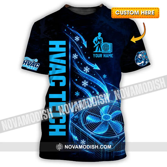 Unisex Shirt - Custom HVAC Tech Shirt - T-shirt