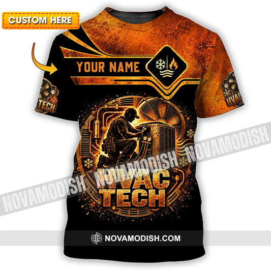 Unisex Shirt - Custom HVAC Tech Shirt - T-shirt