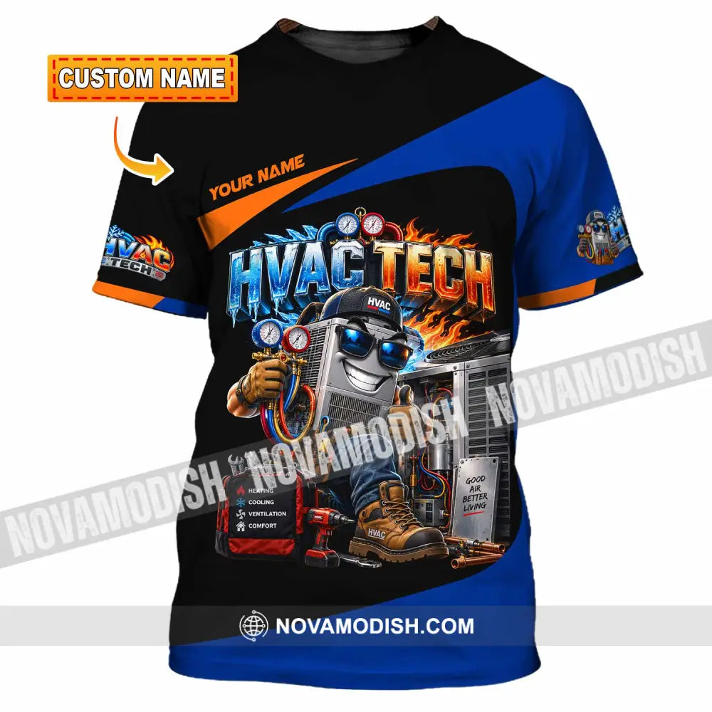 Unisex Shirt - Custom HVAC Tech Shirt - T-shirt