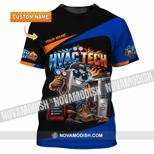 Unisex Shirt - Custom HVAC Tech Shirt - T-shirt
