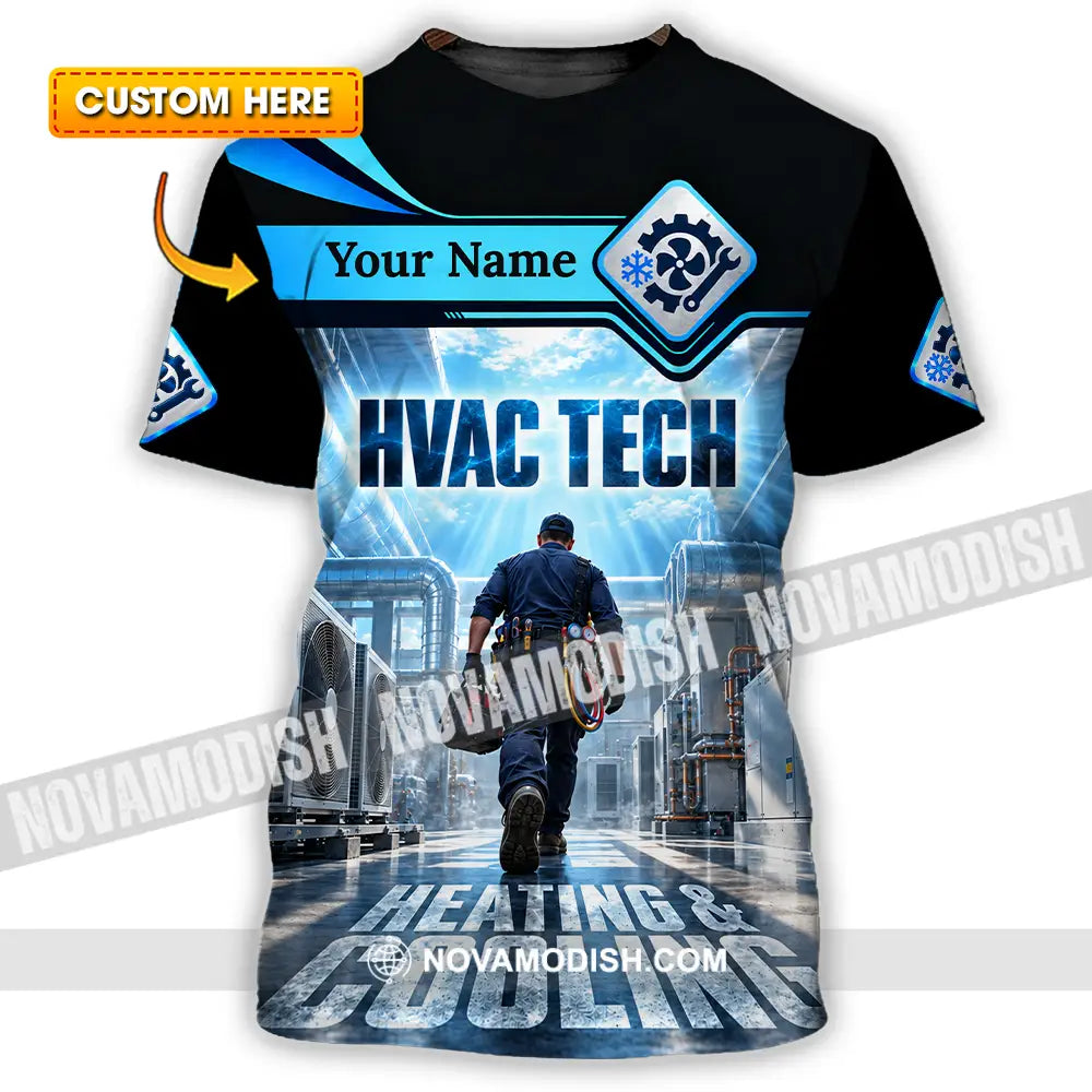 Unisex Shirt - Custom HVAC Tech Shirt - T-shirt