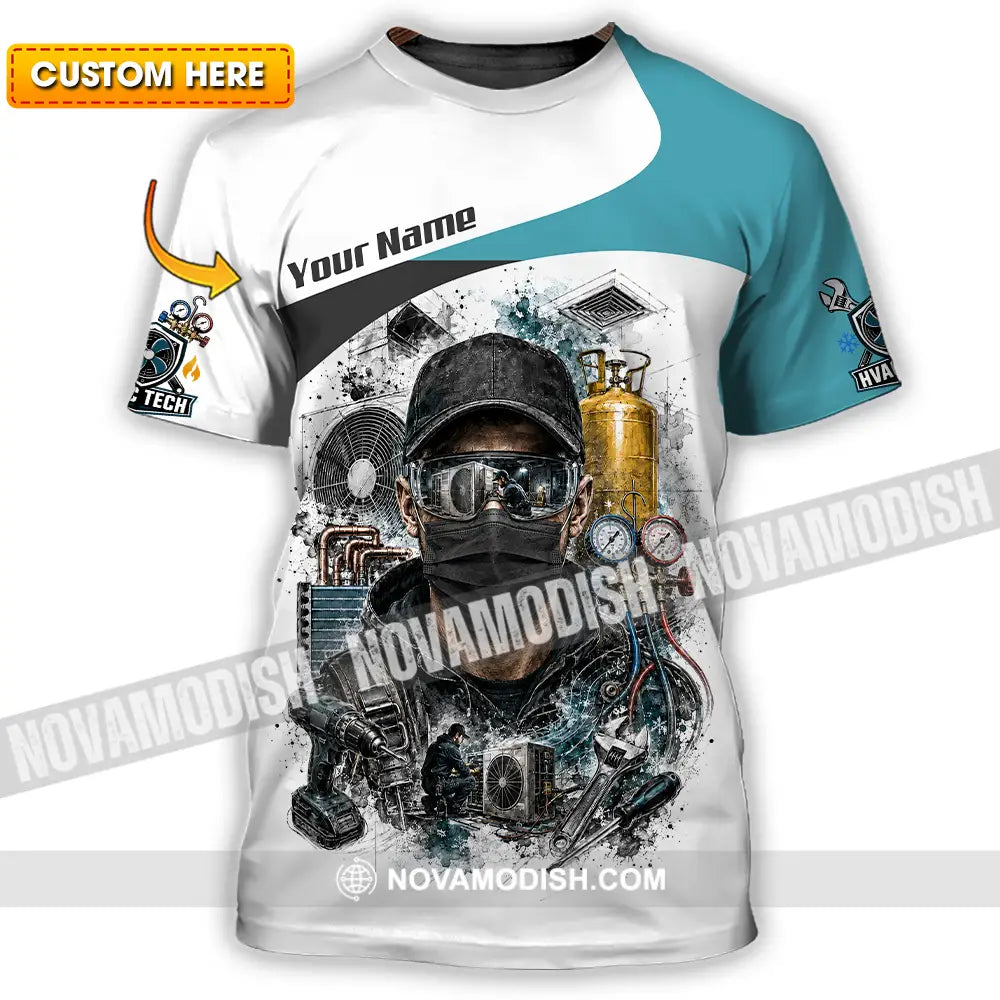 Unisex Shirt - Custom HVAC Tech Shirt - T-shirt