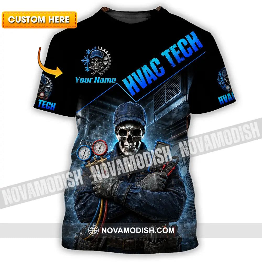 Unisex Shirt - Custom HVAC Tech Shirt - T-shirt