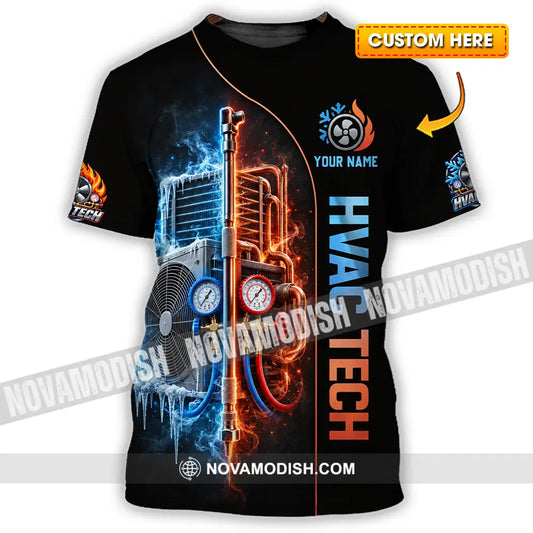 Unisex Shirt - Custom HVAC Tech Shirt - T-shirt