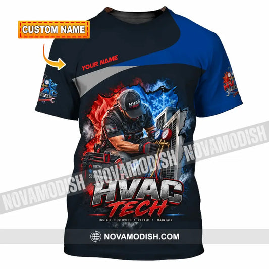 Unisex Shirt - Custom HVAC Tech Shirt - T-shirt