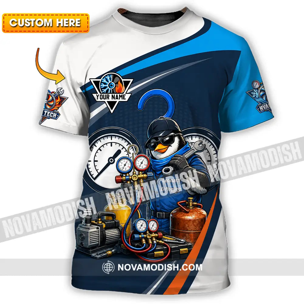 Unisex Shirt - Custom HVAC Tech Shirt - T-shirt