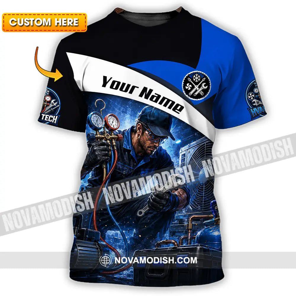 Unisex Shirt - Custom HVAC Tech Shirt - T-shirt