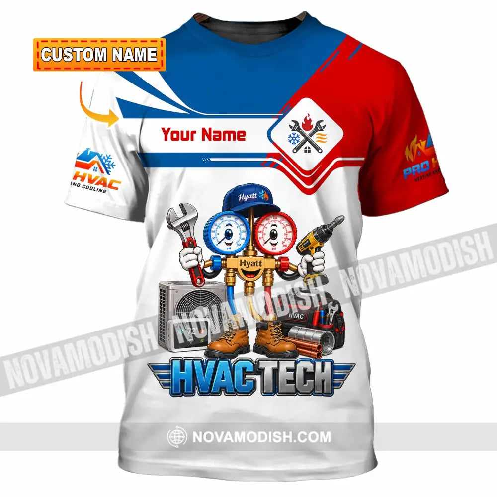 Unisex Shirt - Custom HVAC Tech Shirt - T-shirt
