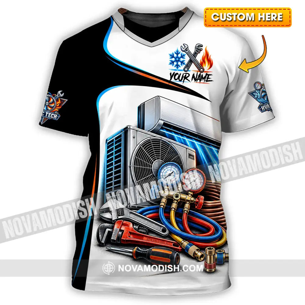 Unisex Shirt - Custom HVAC Tech Shirt - T-shirt