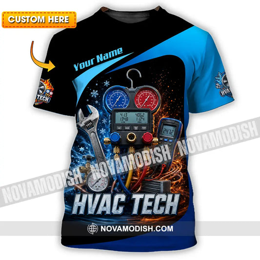 Unisex Shirt - Custom HVAC Tech Shirt - T-shirt