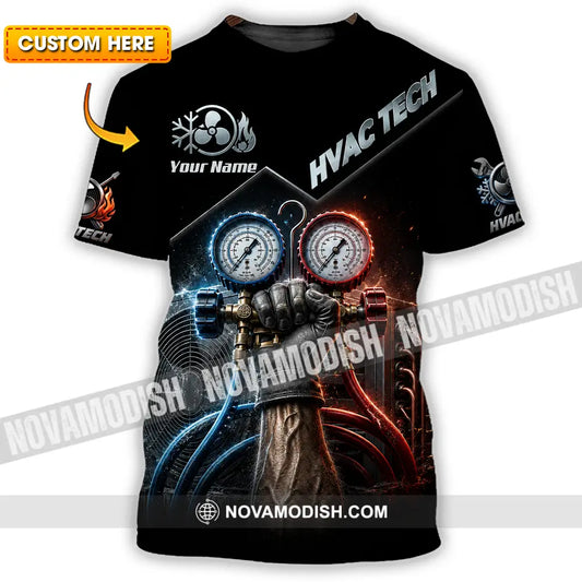 Unisex Shirt - Custom HVAC Tech Shirt - T-shirt