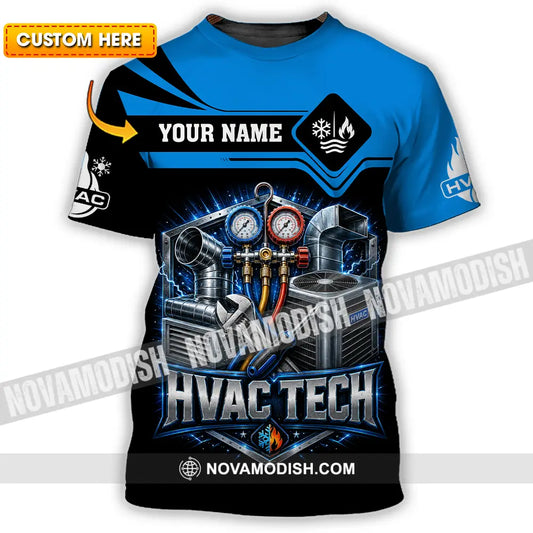 Unisex Shirt - Custom Hvac Tech Shirt - T-shirt