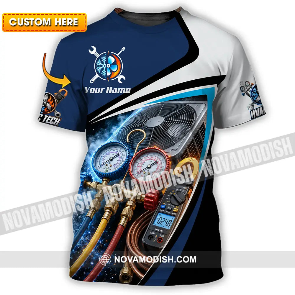 Unisex Shirt - Custom HVAC Tech Shirt - T-shirt