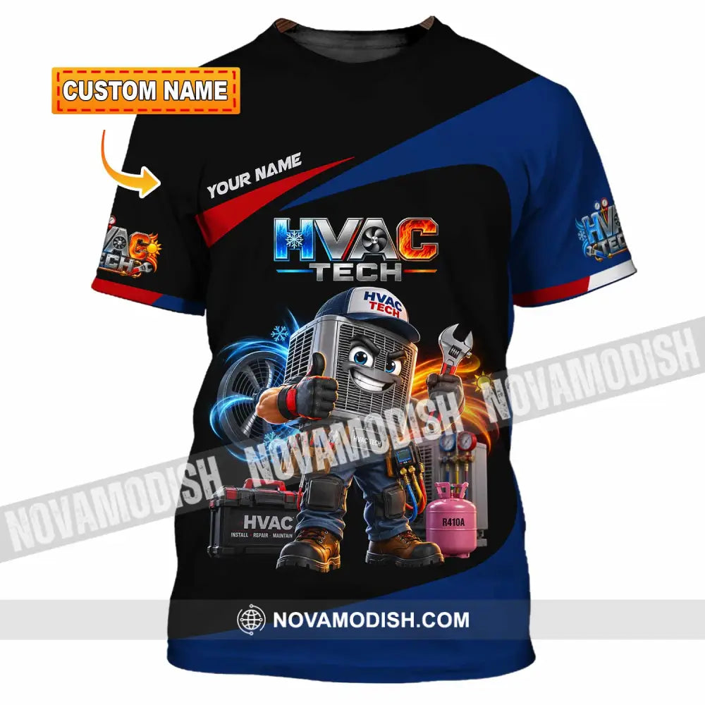 Unisex Shirt - Custom HVAC Tech Shirt - T-shirt