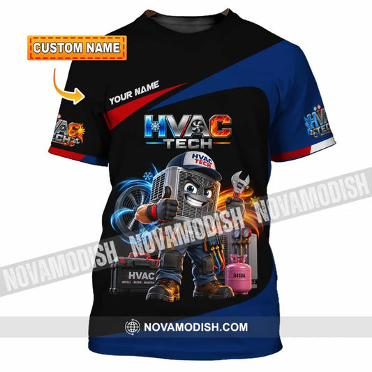Unisex Shirt - Custom HVAC Tech Shirt - T-shirt