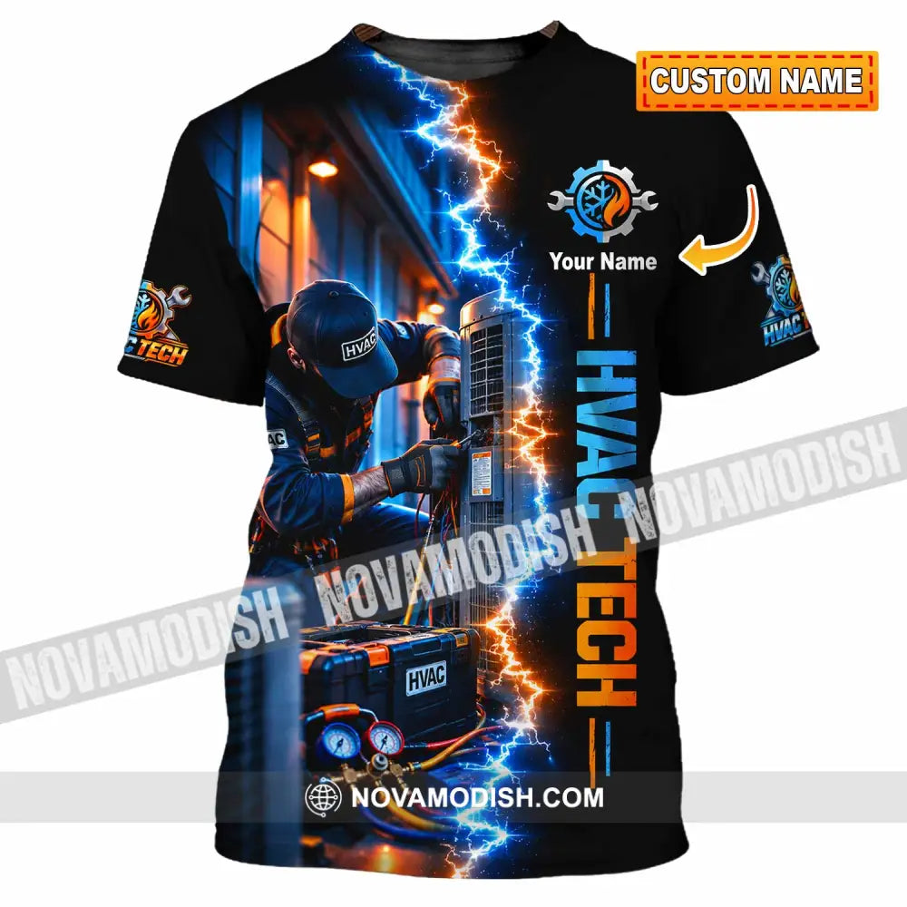Unisex Shirt - Custom HVAC Tech Shirt - T-shirt