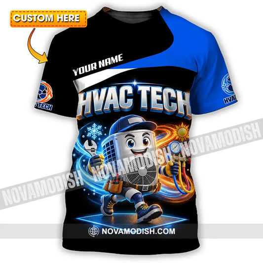 Unisex Shirt - Custom HVAC Tech Shirt - T-shirt