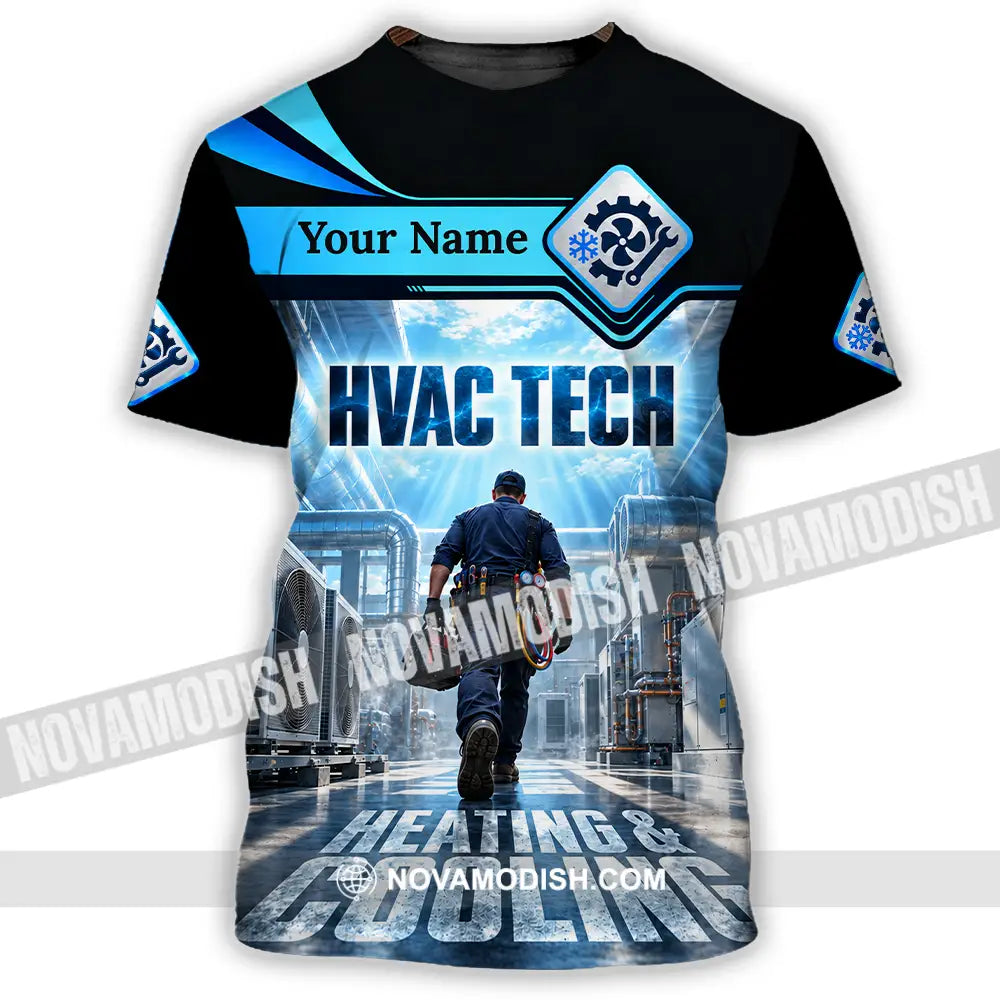 Unisex Shirt - Custom HVAC Tech Shirt - T-Shirt / S - T-shirt