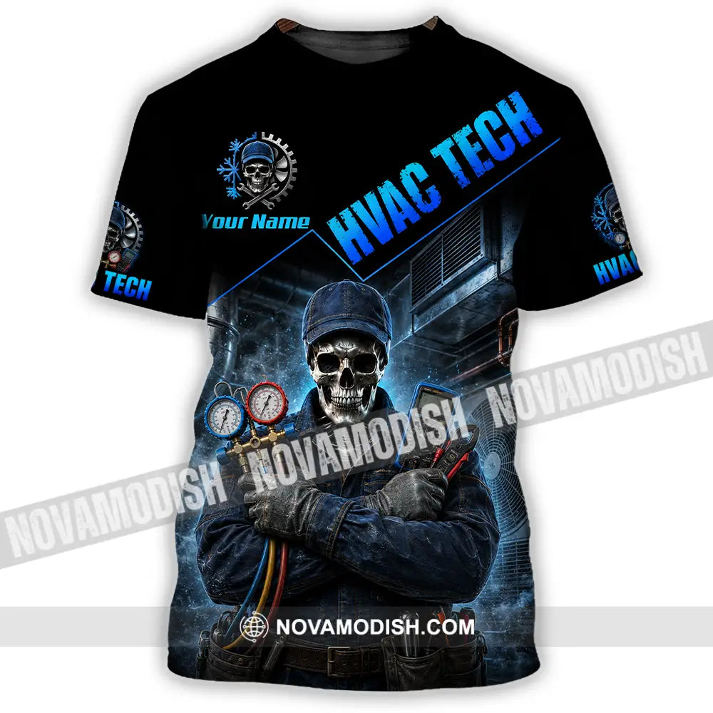 Unisex Shirt - Custom HVAC Tech Shirt - T-Shirt / S - T-shirt