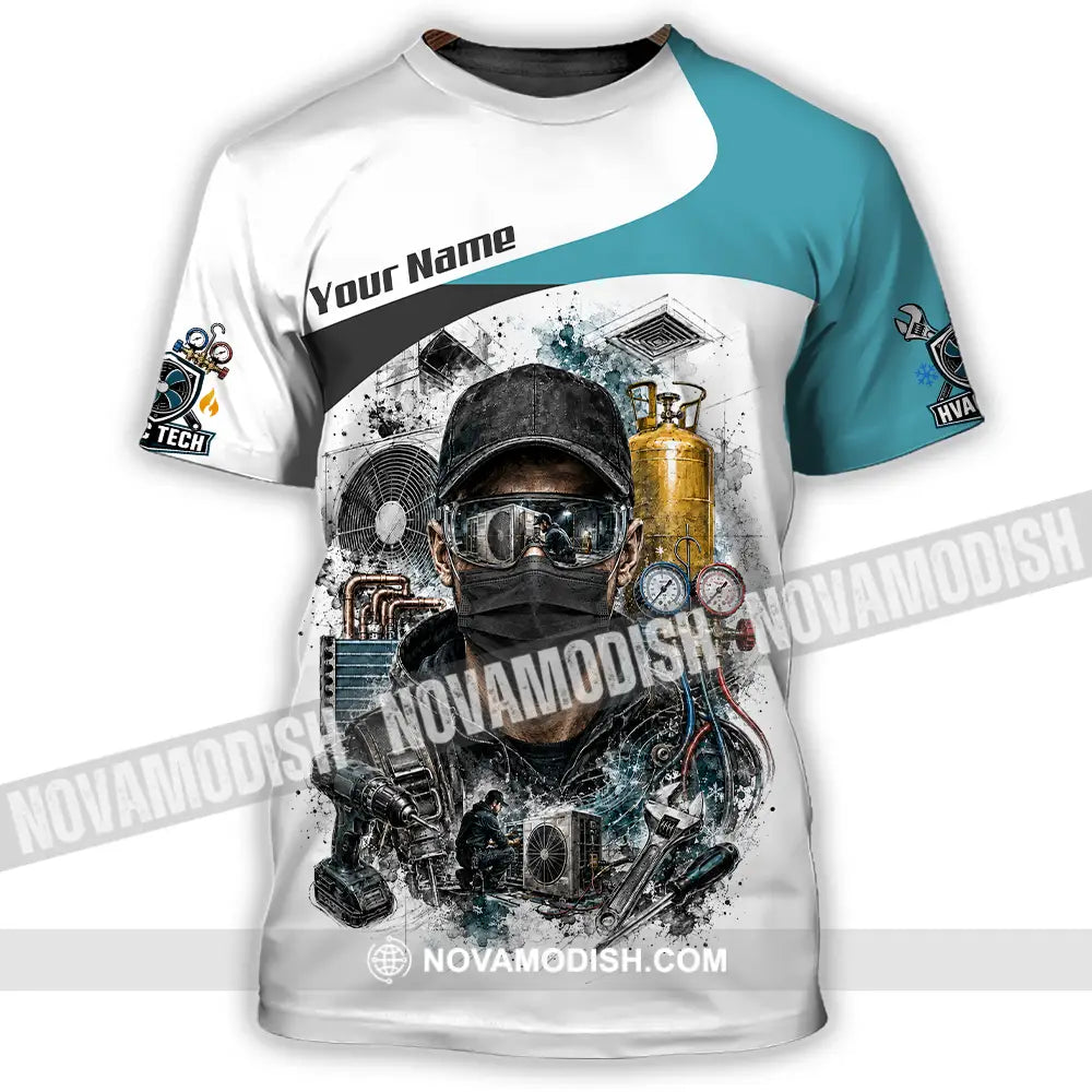 Unisex Shirt - Custom HVAC Tech Shirt - T-Shirt / S - T-shirt