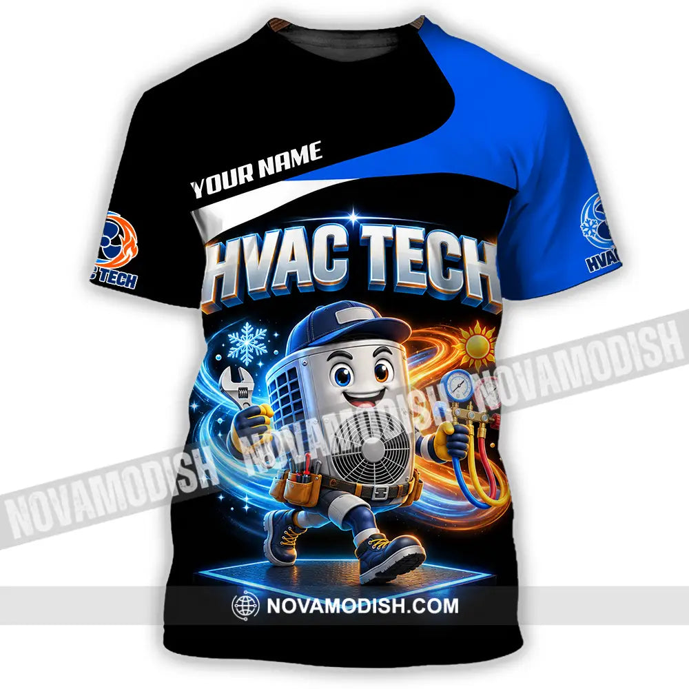 Unisex Shirt - Custom HVAC Tech Shirt - T-Shirt / S - T-shirt