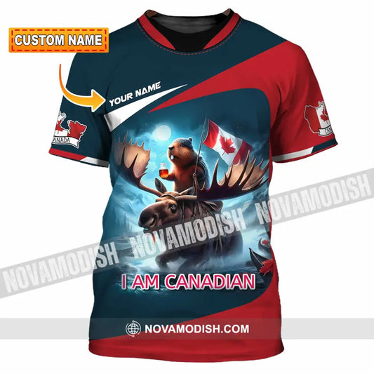 Unisex Shirt - Custom I Am Canadian Shirt T-shirt