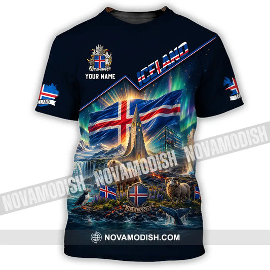 Unisex Shirt - Custom Iceland Shirt - T-Shirt / S - T-shirt