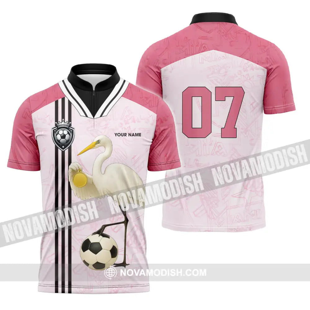 Unisex Shirt - Custom Inter Miami FIFA Club World Cup Shirt Zipper Polo Shirt / S T-shirt