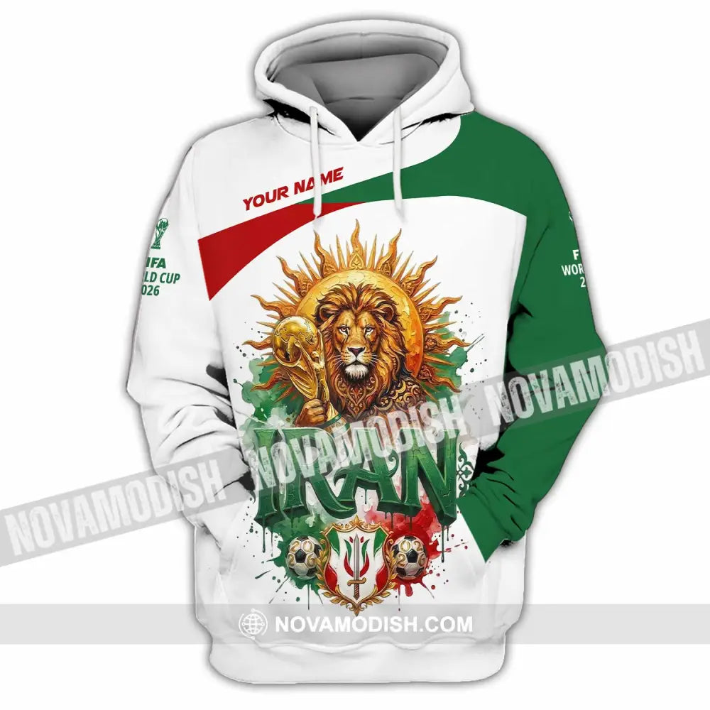 Unisex Shirt - Custom Iran World Cup 2026 3D Shirt - Hoodie / S - T-shirt