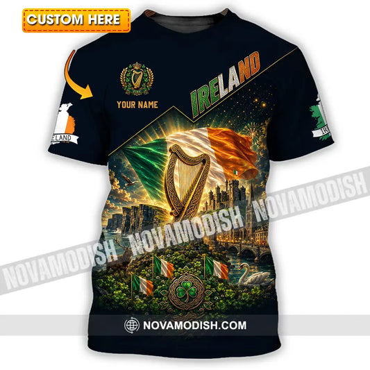 Unisex Shirt - Custom Ireland Shirt - T-shirt