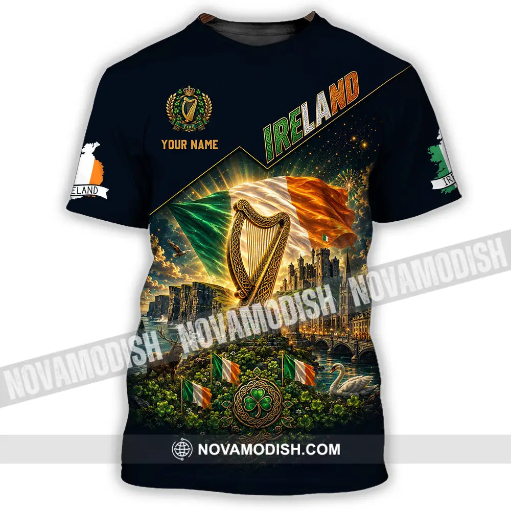 Unisex Shirt - Custom Ireland Shirt - T-Shirt / S - T-shirt