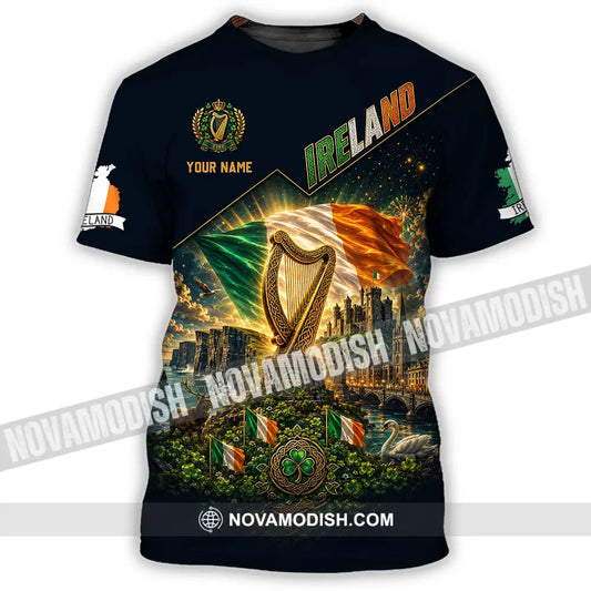 Unisex Shirt - Custom Ireland Shirt - T-Shirt / S - T-shirt