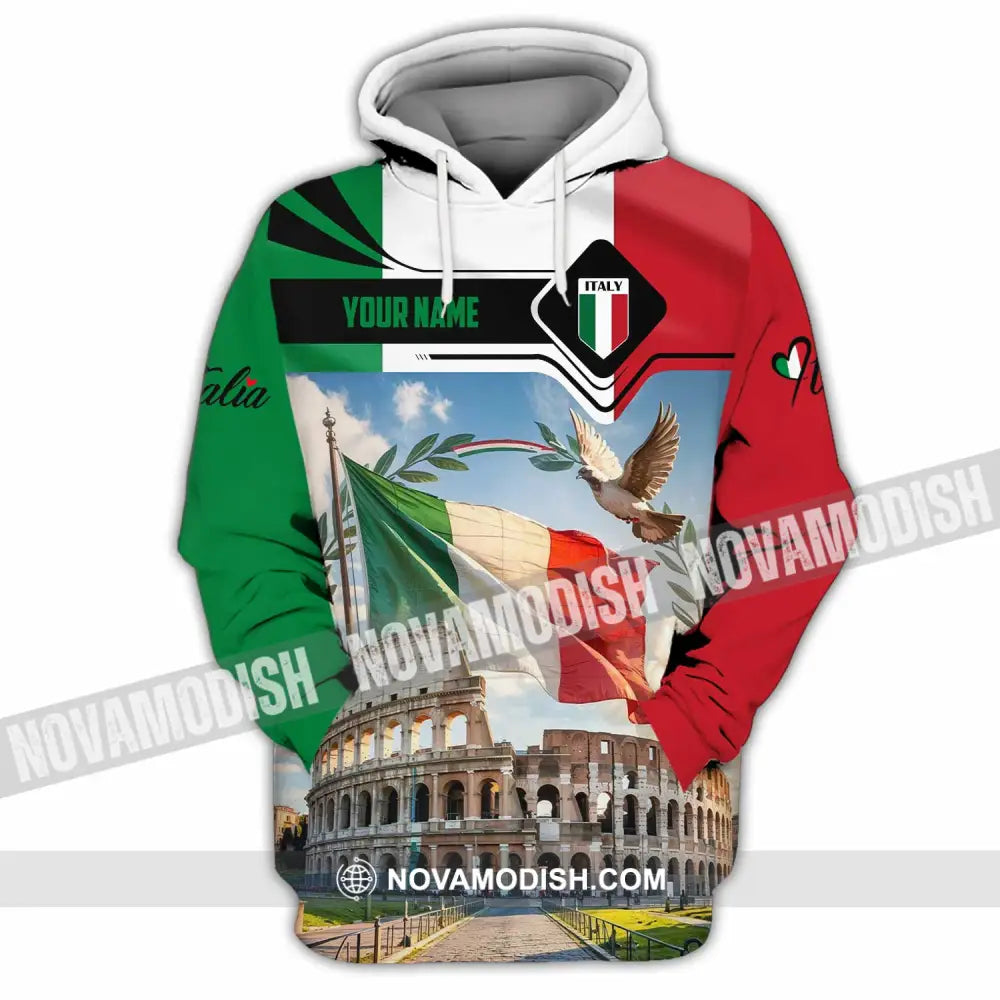 Unisex Shirt - Custom Italy 3D Shirt - Hoodie / S - T-shirt