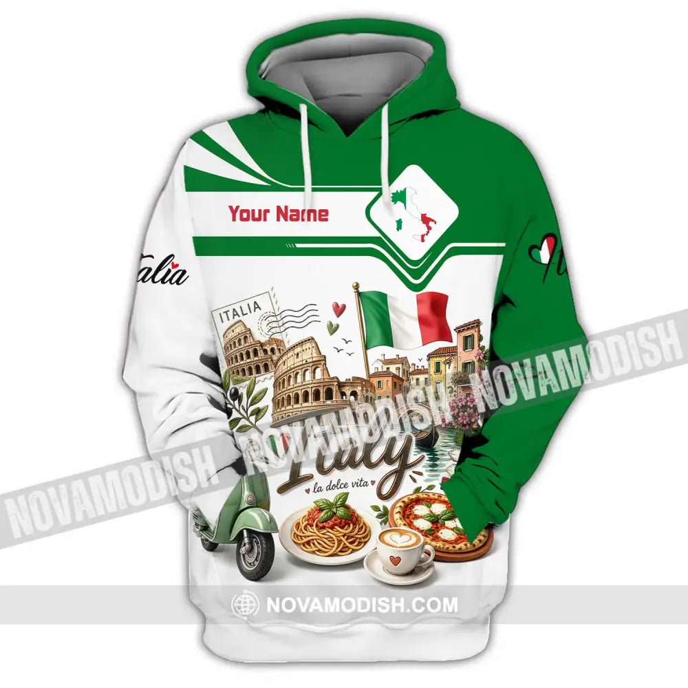 Unisex Shirt - Custom Italy Shirt - Hoodie / S - T-shirt