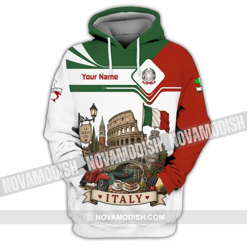 Unisex Shirt - Custom Italy Shirt - Hoodie / S - T-shirt
