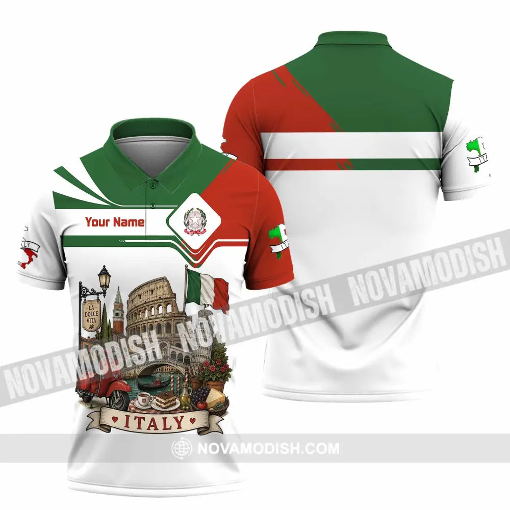 Unisex Shirt - Custom Italy Shirt - Polo Shirt / S - T-shirt