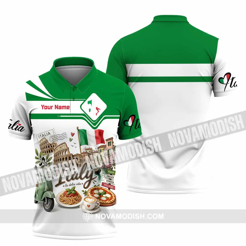 Unisex Shirt - Custom Italy Shirt - Polo Shirt / S - T-shirt