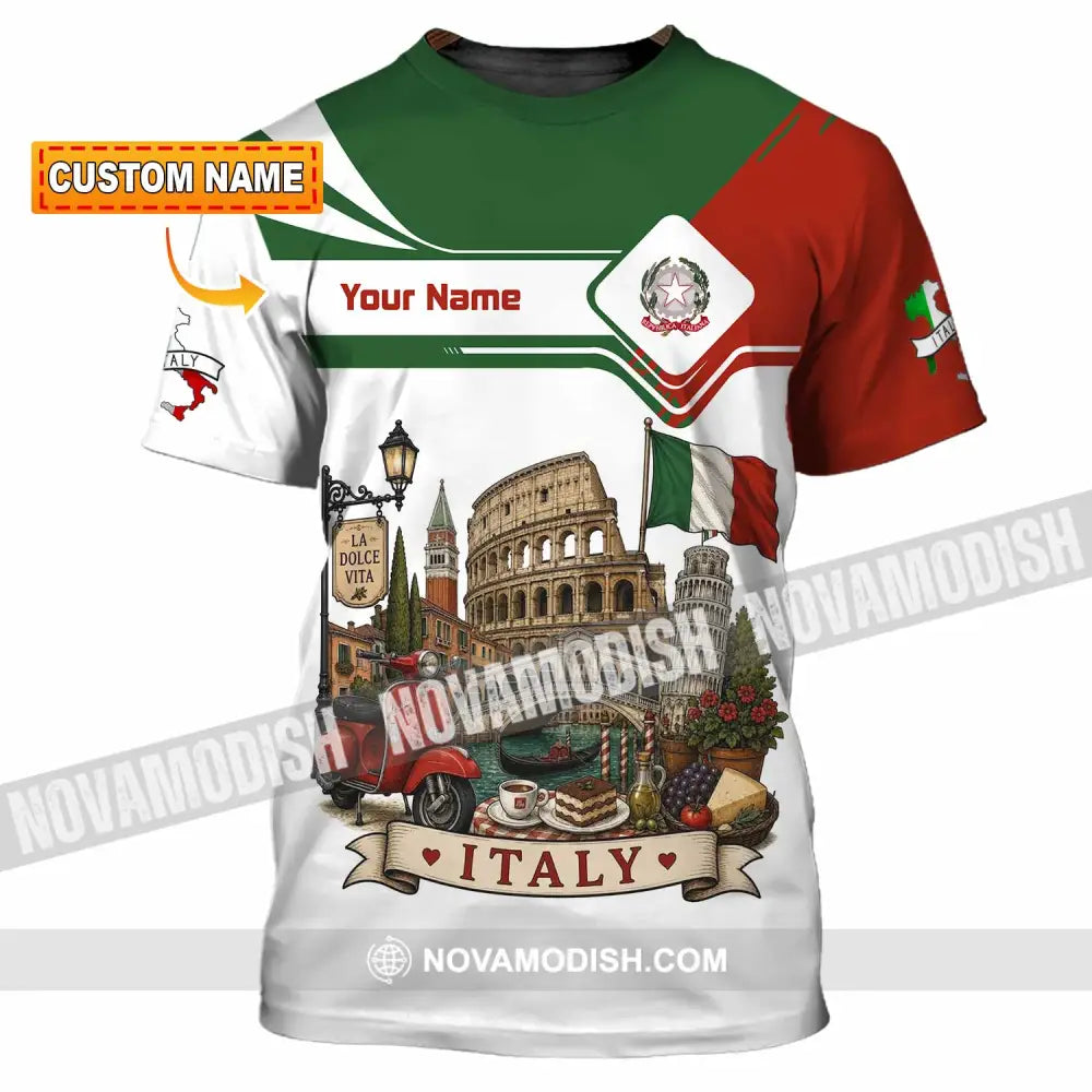 Unisex Shirt - Custom Italy Shirt - T-shirt