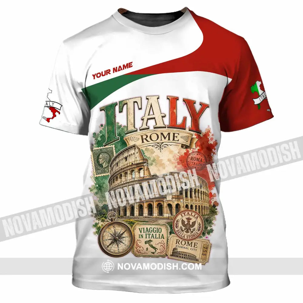 Unisex Shirt - Custom Italy Shirt - T-Shirt / S - T-shirt