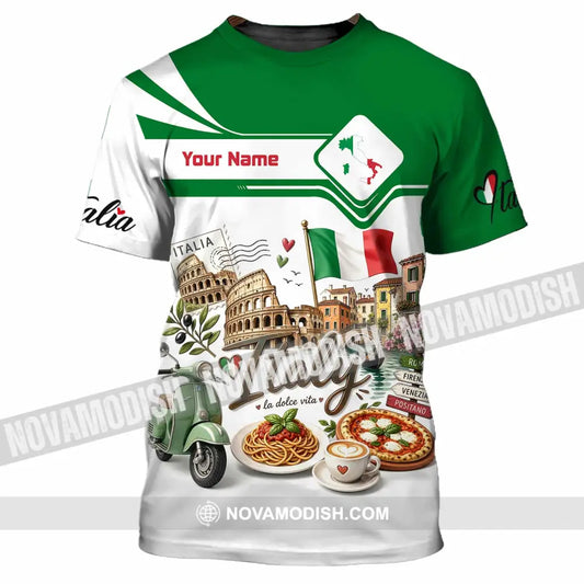 Unisex Shirt - Custom Italy Shirt - T-Shirt / S - T-shirt