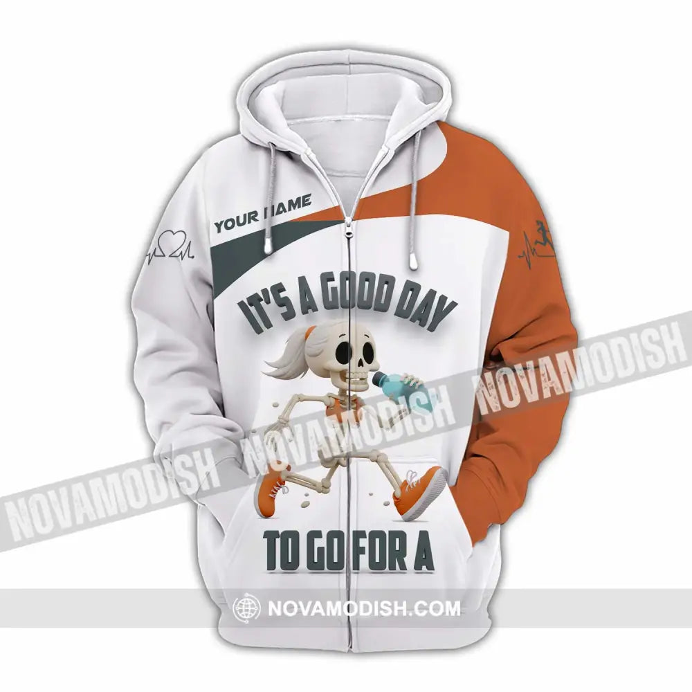 Unisex Shirt - Custom It’s A Good Day To Go For A Shirt Zipper Hoodie / S T-shirt