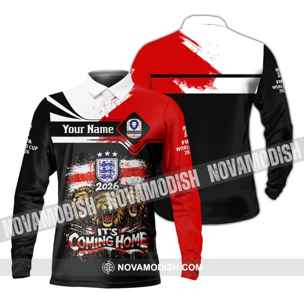 Unisex Shirt - Custom It’s Coming World Cup 2026 Shirt - Long Sleeve Polo / S - T-shirt